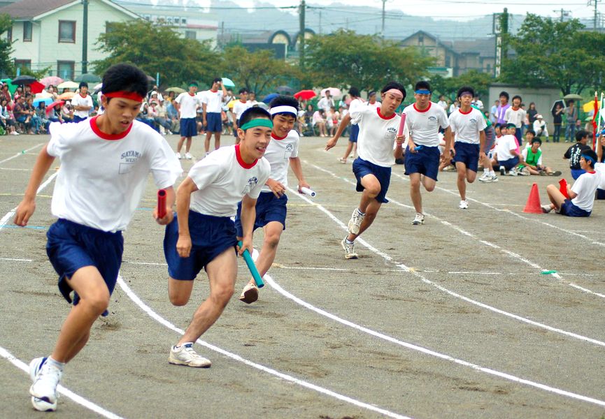 狭山市立西中学校体育祭２００８（１）: つつじ野ぶろぐ